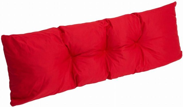 Setgarden Palettenkissen Rückenkissen Rot B: 120 cm, H: 40 cm - Bild 1