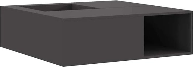 vidaXL Feuerstelle aus Stahl in Schwarz, B/T/H: 100 x 100 x 30 cm - Bild 1