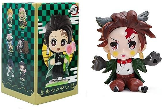 Yiran toy 1 Demon Slayer Anime Figur Blind Box Statue Modell - Bild 1