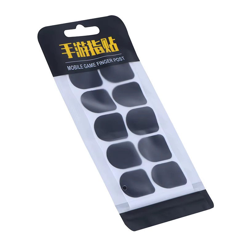AyS Gaming-Fingersticker für Full-Touch-Screen, 10 Stück, schwarz, schweißfest und atmungsaktiv - Bild 3