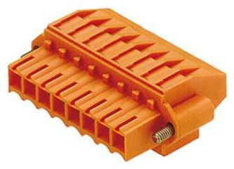 Weidmüller Buchsengehäuse-Kabel BL/SL Orange, 8 Polzahl, Rastermaß: 3.50 mm, 50 Stück - Bild 1