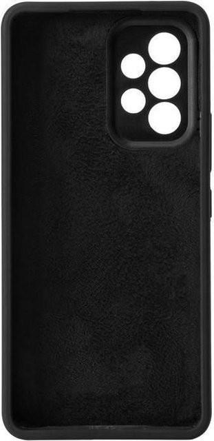 eSTUFF Silikon-Schutzhülle für Samsung Galaxy A53 5G in Schwarz - Bild 1