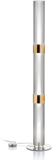 Slamp La Lollo Stehleuchte Prisma in Gold/Transparent - Bild 1