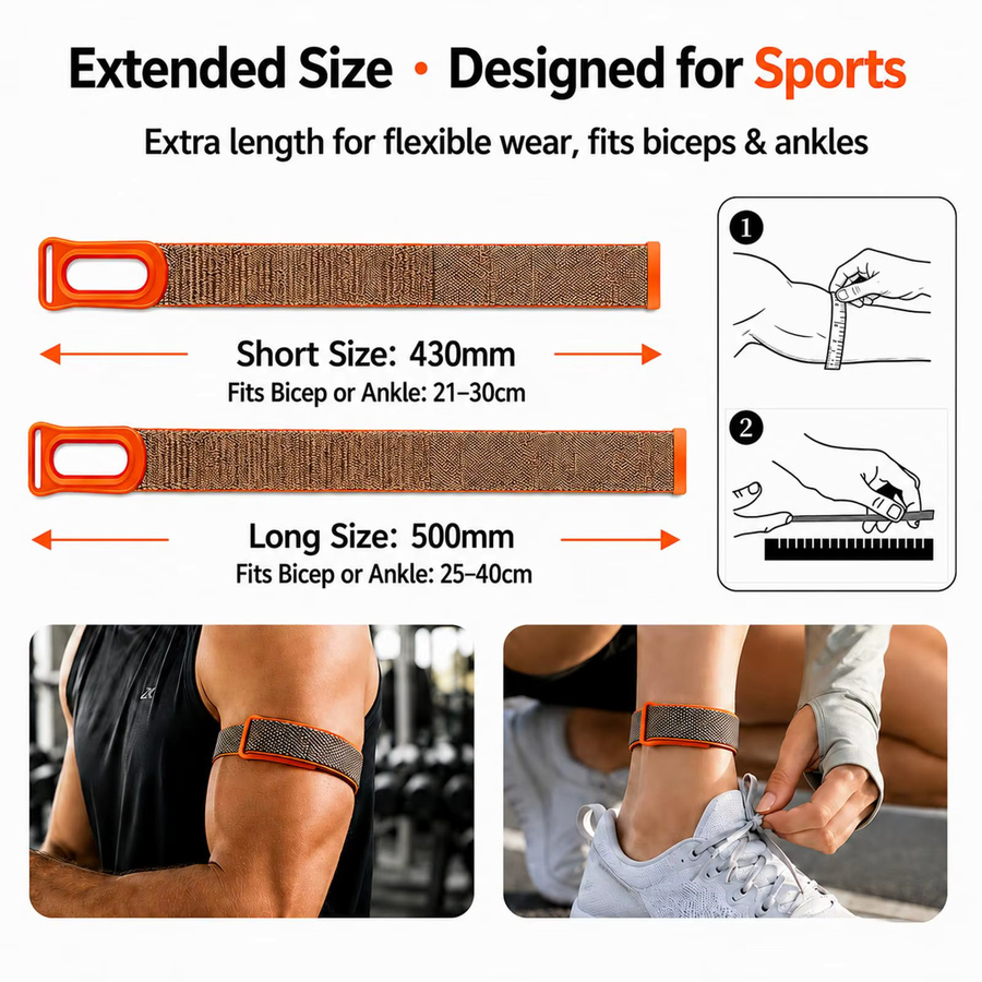 XCL Uhrenarmband Nylon, Textil/NATO, Unisex - Bild 4