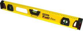 Stanley Wasserwaage FatMax II I-Profil in Gelb aus Aluminium, Länge: 120 cm - Bild 1