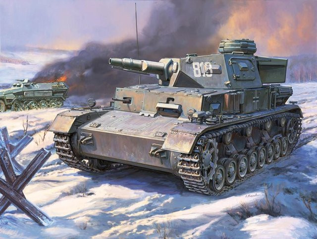 Zvezda Panzer IV Ausf.E (Sd.Kfz.161) German, Fahrzeuge - Bild 1