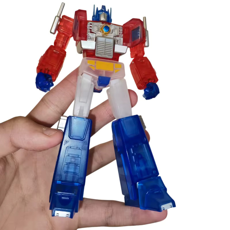 AULDEY Transformers Optimus Prime, Action-Anime-Figur, transparent, ab 8 Jahren - Bild 4