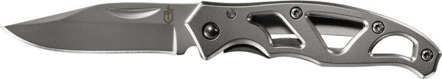 Gerber Paraframe Mini Taschenmesser in Silver aus Edelstahl, Klingenlänge: 5,6 cm - Bild 1