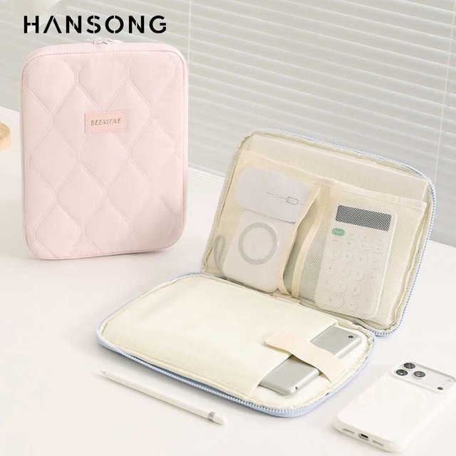 Wasserdichte Multi Layer Tablet Tasche von Hansong für iPad 10. Generation, 11 Zoll, Grau - Bild 1