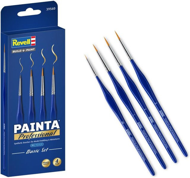 Revell Painta Professional Brushes Basic Set, Synthetikfaser - Bild 2