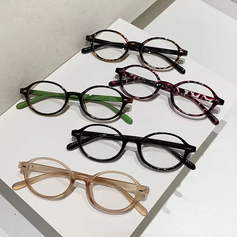 ZRGAE Lesebrille, oval, Vollrand, Kunststoff, multicolor, Unisex - Bild 1