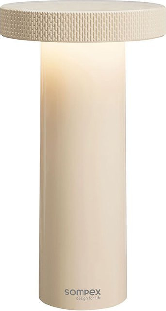 Sompex Volume LED-Akkuleuchte Sand in Beige, dimmbar und Touch-Steuerung - Bild 1