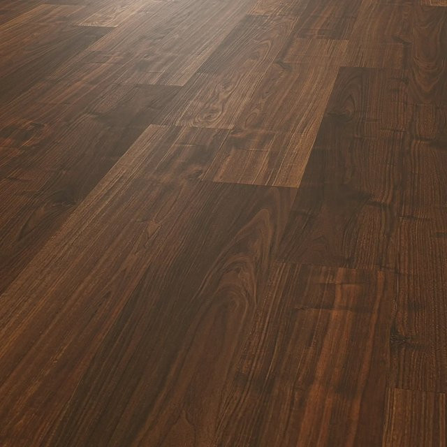 Parador Laminatboden Basic 200 Walnuss dunkel in Braun, Stärke: 7 mm - Bild 1