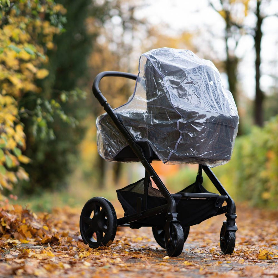 Zamboo Universal Regenschutz für Kinderwagen, Babywannen und Tragetaschen, transparent - Bild 7