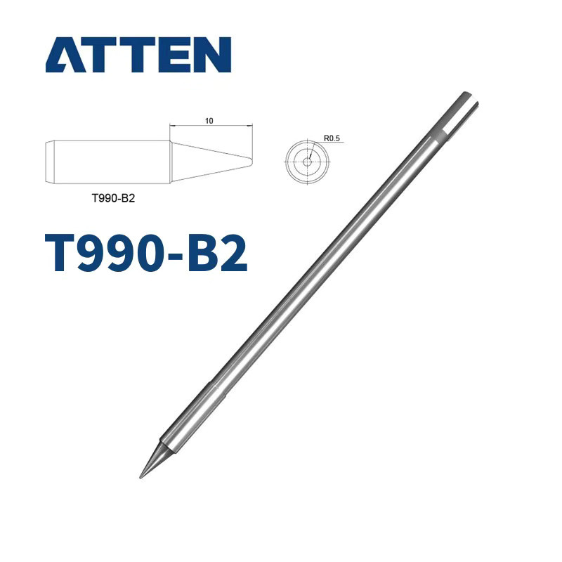 ATTEN Lötspitzen Ersatzteil für ST-990 ST-8602D ST-8902D in Silber - Bild 1