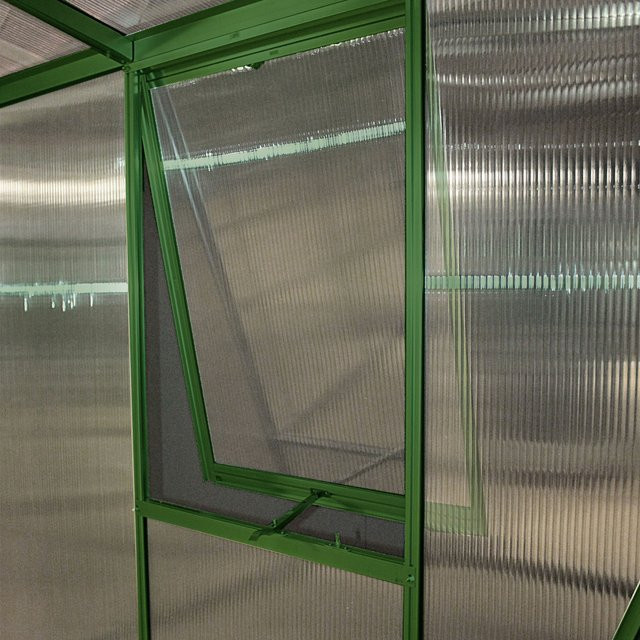 Vitavia Seitenfenster V für Gewächshäuser HKP 6 mm Smaragd Grün B/H: 59,5 x 79,2 cm - Bild 2