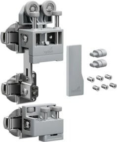 Hettich Set WLL PC links grau - Bild 1