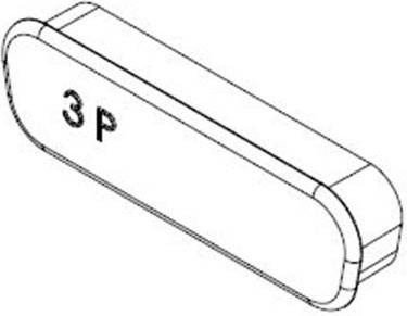 Molex 1727040087 Staubschutzkappe aus Kunststoff in Rot - Bild 1