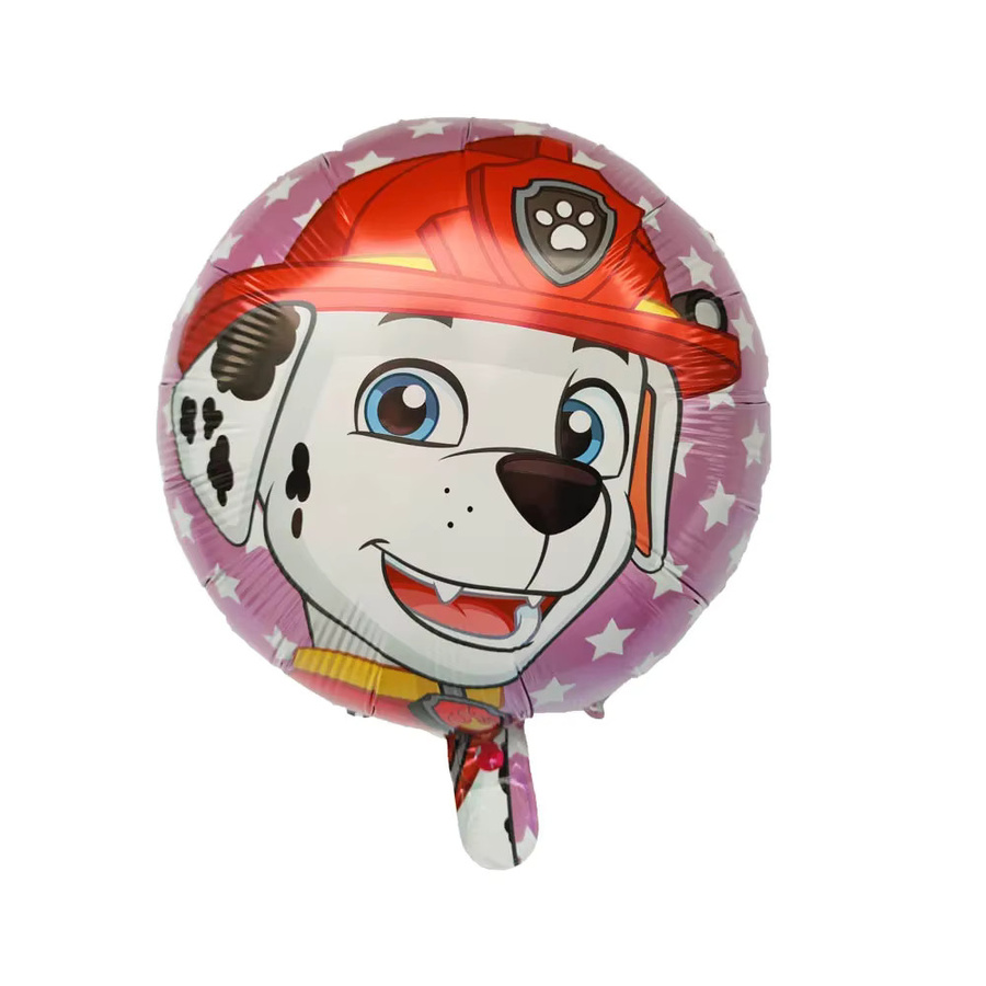 Paw Patrol Luftballons für Kindergeburtstage und Partydekoration Runde Herz Form Aluminium Folienballons - Bild 2