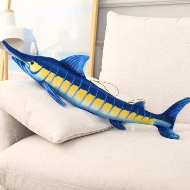 Yiran toy Thunfisch Plüschtier, Blau, 140 cm - Bild 1