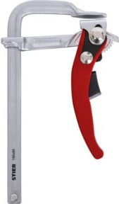 Stier Ganzstahl Hebelzwinge FHZ 160/80 in Silber - Bild 1