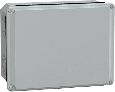 Schneider Electric NSYDB2015M Universal-Installationsbox aus Stahl in Grau, B/T/H: 20,6 x 15,6 x 8,3 cm - Bild 1