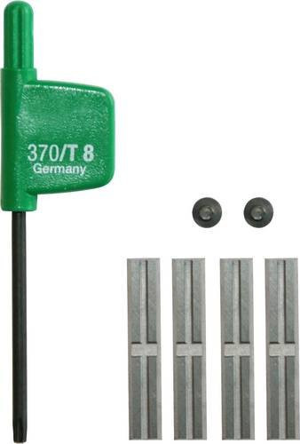 Festool Wendeplatten-Set HW-WP, Farbe: Grün, B/T/H: 25 x 5,5 x 1,1 cm (4 Stück) - Bild 1
