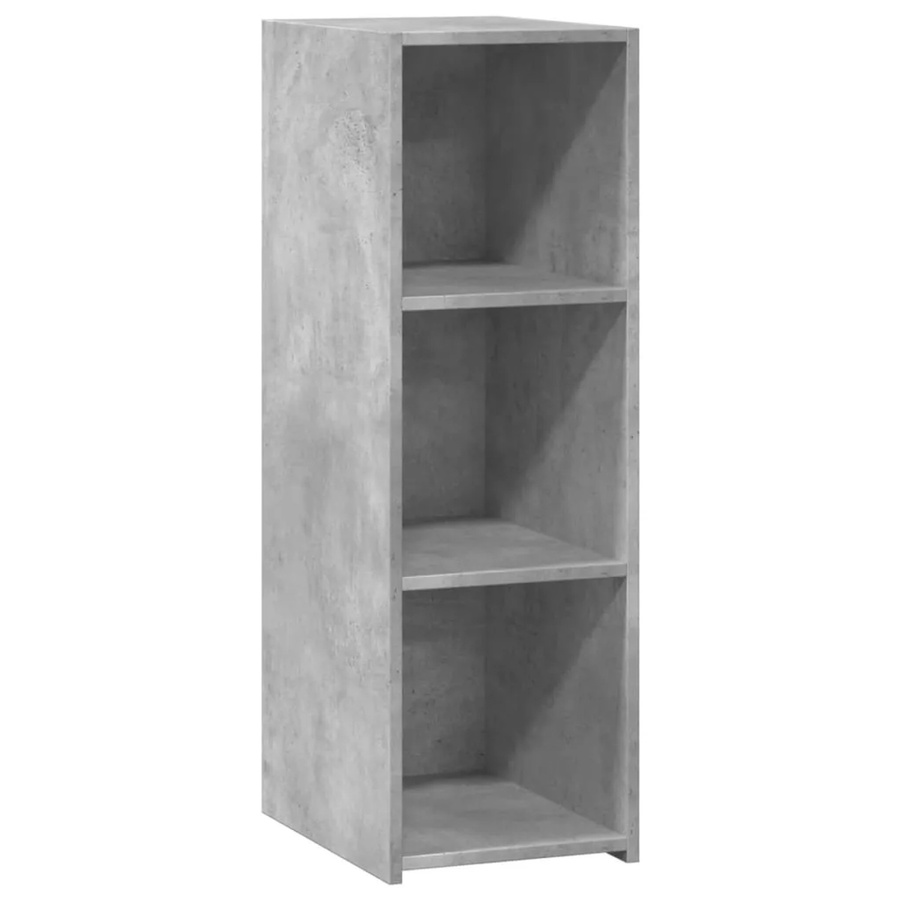 vidaXL Sideboard in Betongrau aus Holzwerkstoff, minimalistisches Design, Wandmontage, B/T/H: 30 x 41 x 93 cm - Bild 2