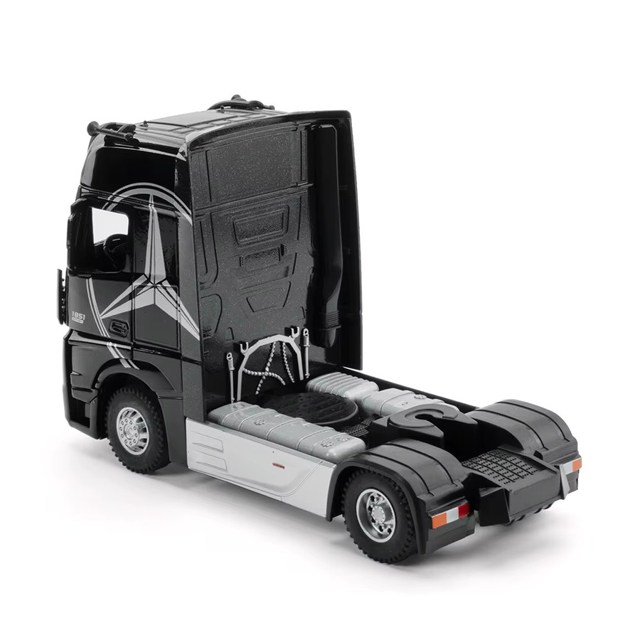 WELLY Actros LKW Modellauto, 1:36, Metall, Schwarz - Bild 2