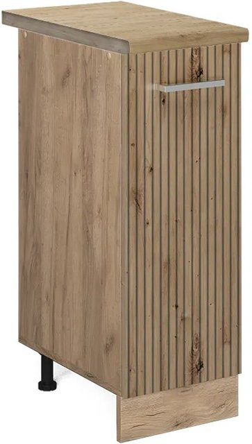 Vicco Apothekerschrank R-Line Artisan-Eiche Goldkraft Eiche, Breite: 30 cm, Höhe: 60 cm, Tiefe: 81,6 cm - Bild 1