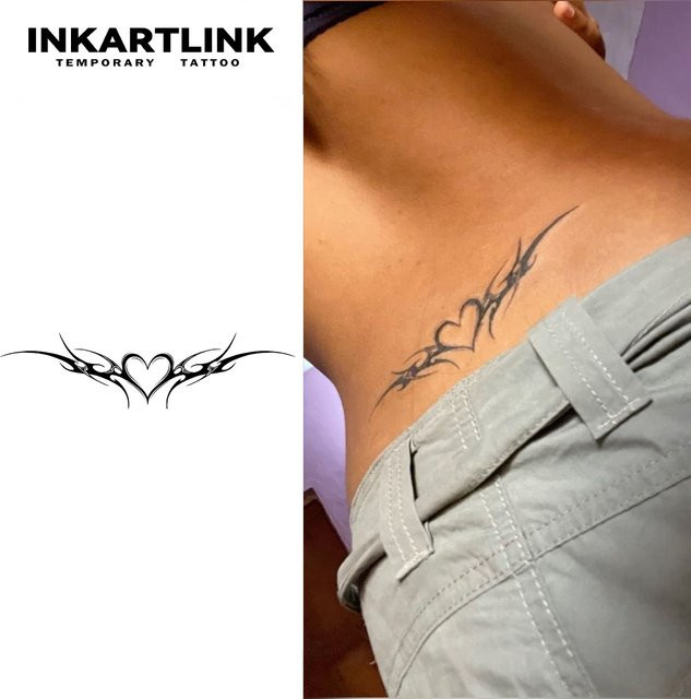 INKARTLINK Temporäre Tattoo-Aufkleber, wasserfest, semi-permanent - Bild 1