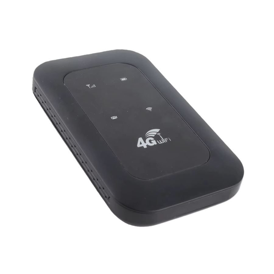 Aramox Mobiler 5G WiFi Hotspot WLAN-Router mit SIM-Kartenslot, 300 Mbit/s Highspeed, Schwarz - Bild 1