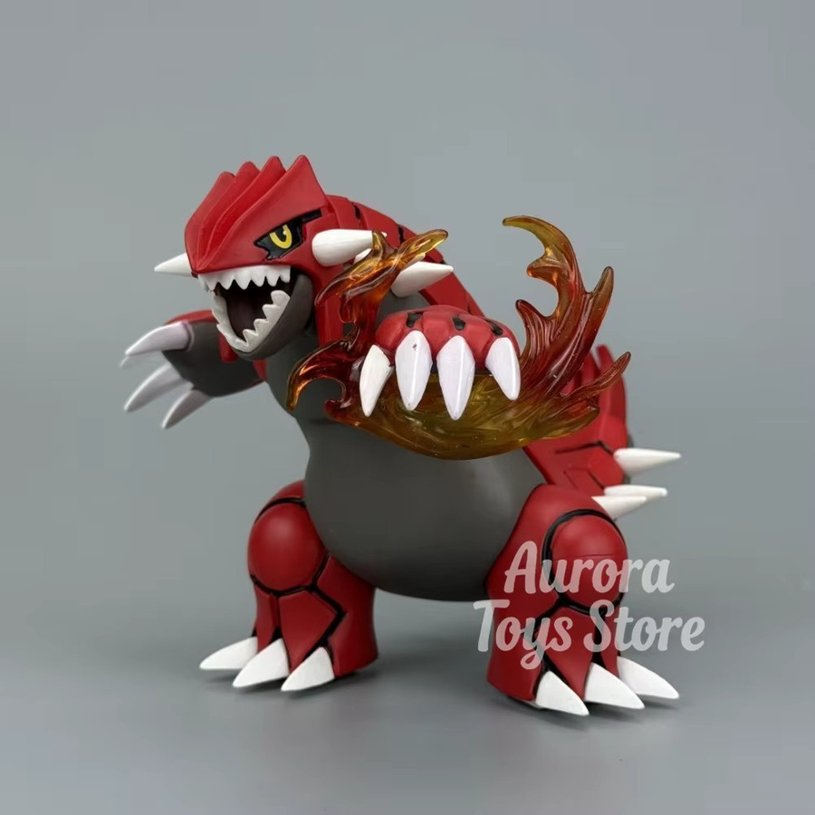 Bandai Pokemon Groudon Actionfigur aus PVC in Rot, 13 cm Höhe - Bild 2