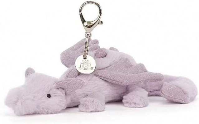 Binchi Fitness Schlüsselanhänger Plüsch, weiß, Unisex - Bild 1