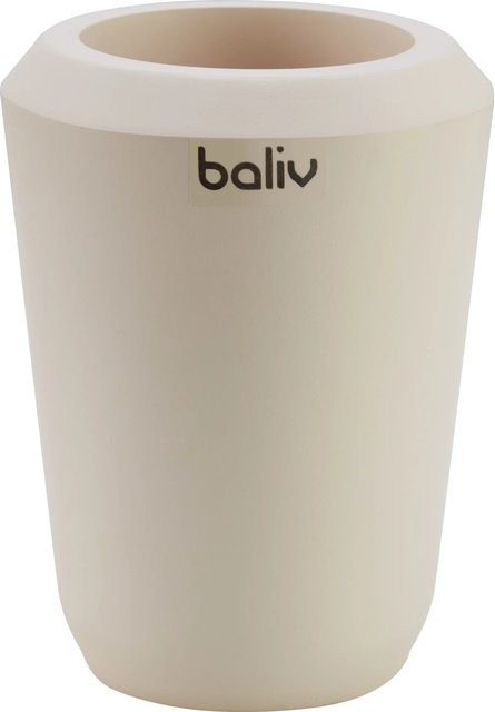 baliv Cosy Cave Zahnputzbecher aus Polyresin in Beige - Bild 1