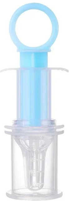 Binchi Keji Travel Baby-Spritzenform-Feeder aus Silikon für Medikamente und Nahrung, Blau, BPA-frei - Bild 1