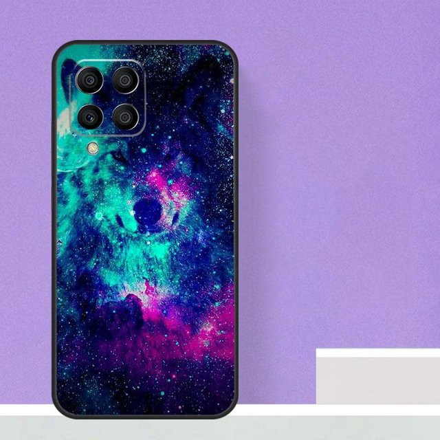 Samsung Handyhülle Tier Wolf Galaxy Design für Galaxy M15 M55 M13 M33 M53 M21 M31 M51 M30s M20 M14 M34 M54 M12 M32 M52 in Multicolour - Bild 1