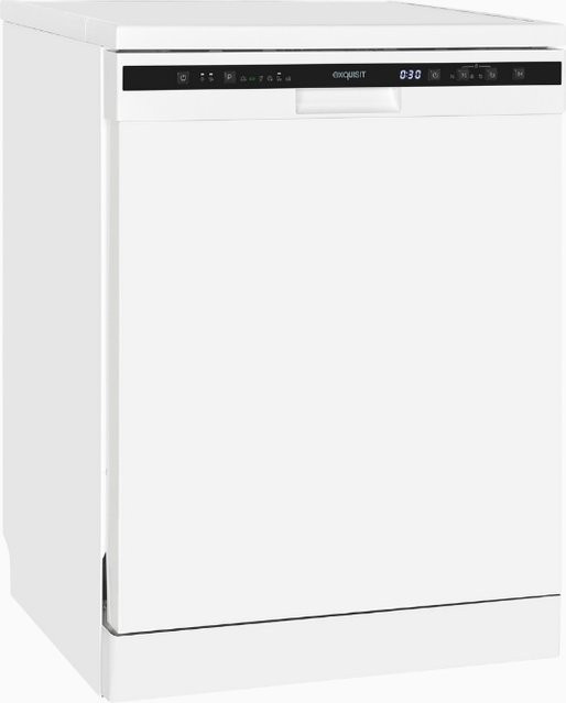 Freistehender Geschirrspüler GSP56312-030E in Weiss mit Aquastop und automatischer Türöffnung, H x B x T: 84,5 x 60,0 x 59,8 cm - Bild 1