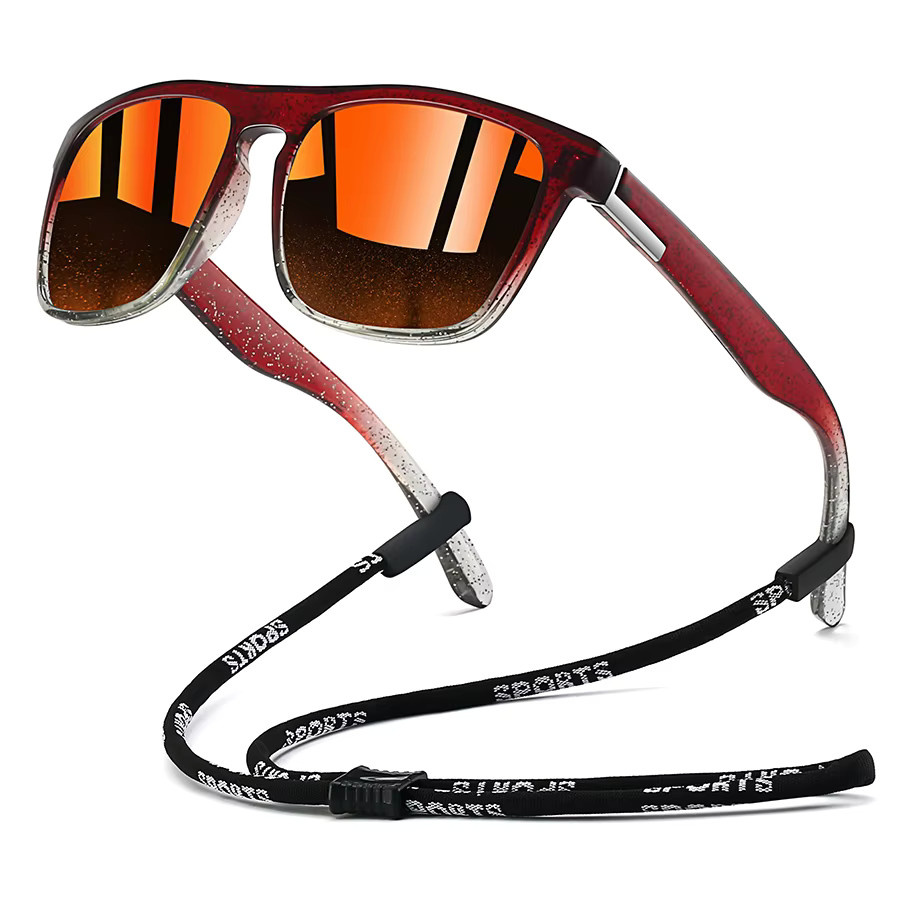 WSZ Sonnenbrille, quadratisch, Vollrand, Kunststoff, multicolor, Unisex - Bild 1