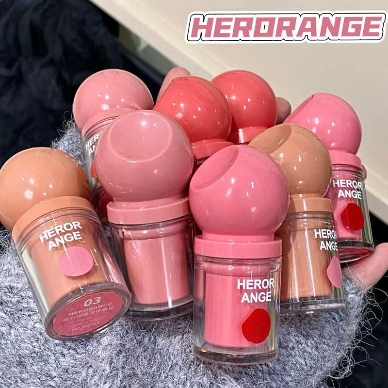 Herorange Dewy Liquid Blush, glänzend - Bild 4