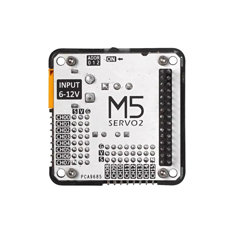 M5Stack SERVO2-Modul 16 Kanäle PCA9685 Schwarz - Bild 1