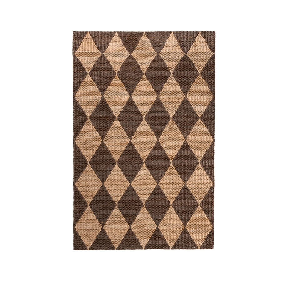 Flair Rugs Kurzflorteppich Effie in Jute-Optik, Braun, B: 120 cm, T: 170 cm - Bild 2