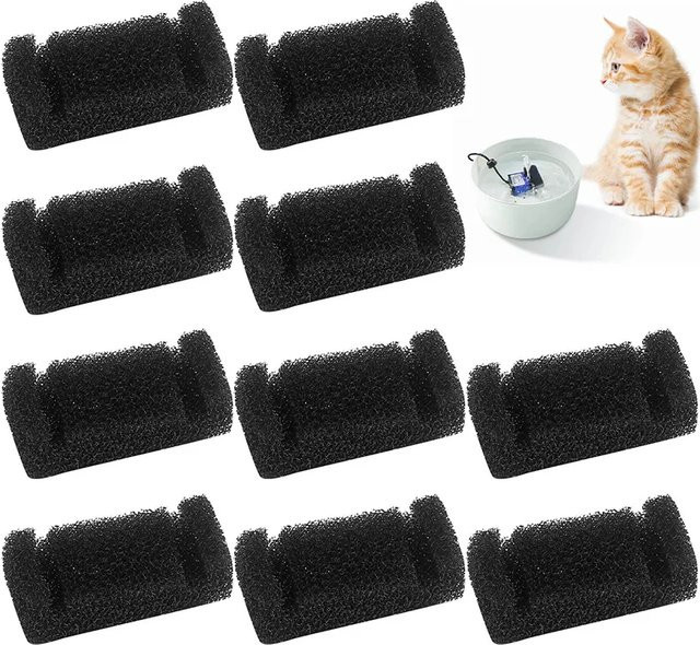 RONLOOL Schwamm Filter für Tier Trinkbrunnen als Ersatzteil für Katzen und Hunde - Bild 1