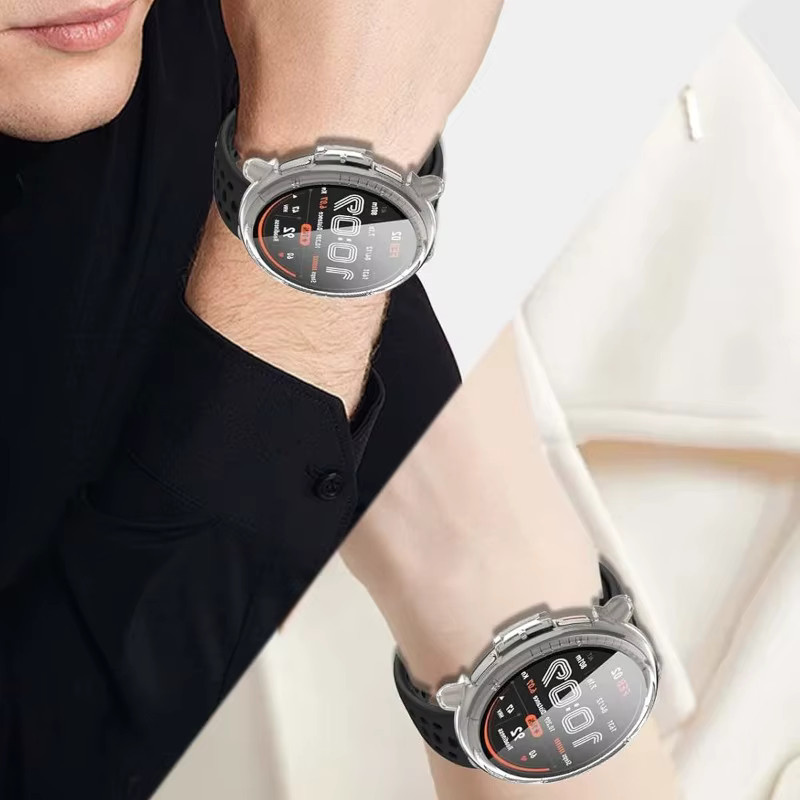 CAOWTAN Uhrenzubehör für Amazfit Active 2, Silikon, Unisex - Bild 3