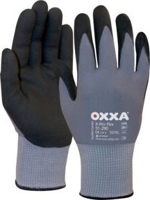 OXXA Arbeitshandschuh X-Pro-Flex NFT in Schwarz, Größe 10, mit Nitrilbeschichtung und EN 388 Schutzstandard - Bild 1