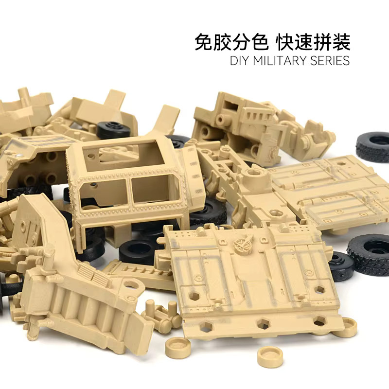 GRAPMAN US M1070 Panzer gepanzertes Transportfahrzeug, Montagemodell, 1:72 - Bild 1