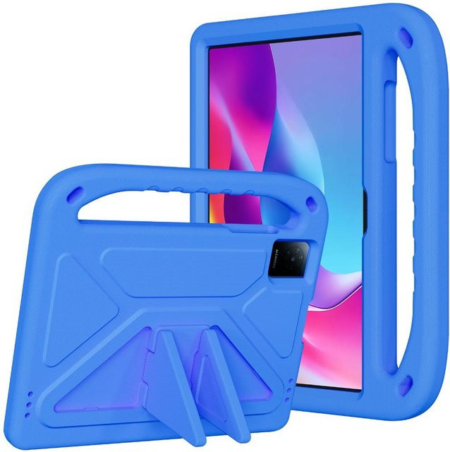 Stoßfeste Kinder Schutzhülle mit Ständer für TCL Tab 10 Gen 4 10.1 Zoll in Blau - Bild 1