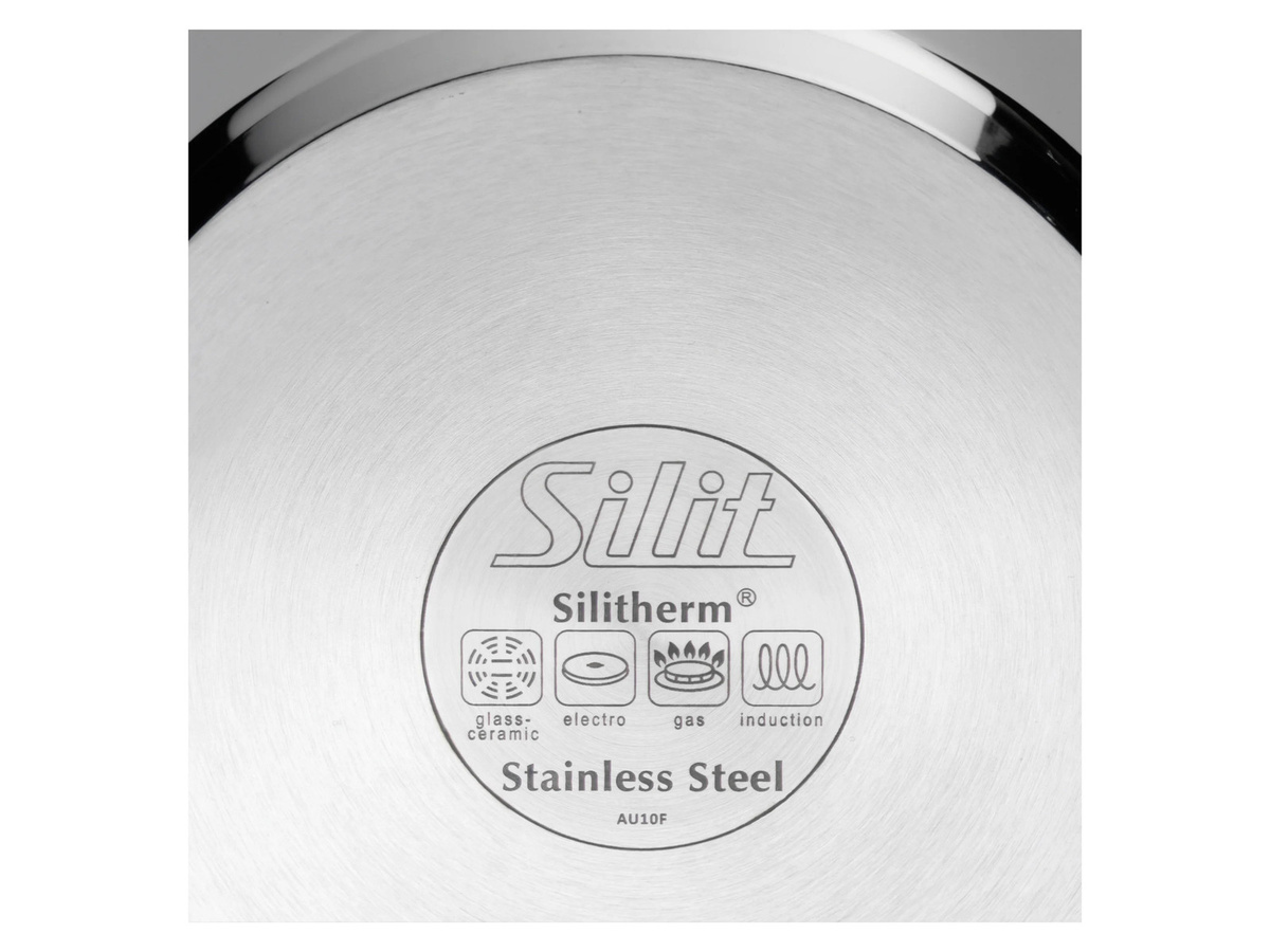 Silit Topf-Set Alicante 4-teilig aus Edelstahl mit Antihaftbeschichtung und Glasdeckeln in Silber - Bild 2
