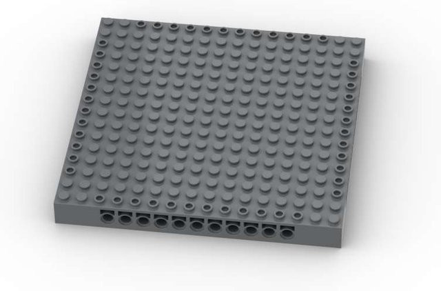 ixBricks Bausteine-Set Grundplatte mit Löchern 1-teiliges Set - Bild 1