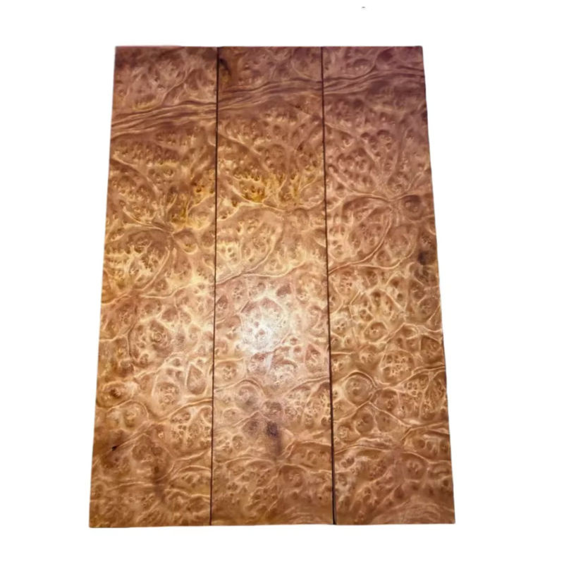 Handgefertigter DIY Kampferholzblock mit Wurzel in Gold und Braun, Länge: 300 mm - Bild 6